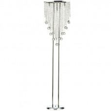 Ορθοστάτης 3xG9 Μεταλλικός με Διάφανα Κρύσταλλα 45334